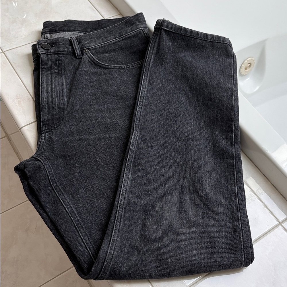 ZEGNA Roccia 5-Pocket 100% Cotton Slim City Fit Black Jeans, UEL 48A8, size 36NR - Picture 2 of 16